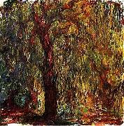 Claude Monet Saule pleureur painting